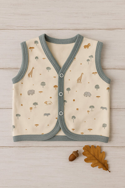 Baharda Nova 100% Cotton Baby Combed Cotton Vest/ Unisex Set of 2 for Girls and Boys