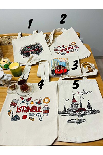 AL Bİ 90LIK Canvas Tote Bag 1 Piece Choose and Like