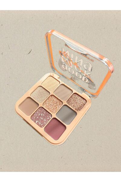 RS Ronassi Cosmetics 9'lu Glitter Simli Ve Mat Far Paleti RNS-109