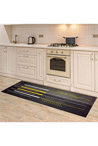Generic Ultra-absorbent anti-fatigue kitchen rug, non-slip standing mat, 1.5m x 50cm, multi-color (Hehiumi)