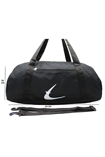 ms mixxstore Water Resistant Black Color Sports Gym Travel and Fitness Bag