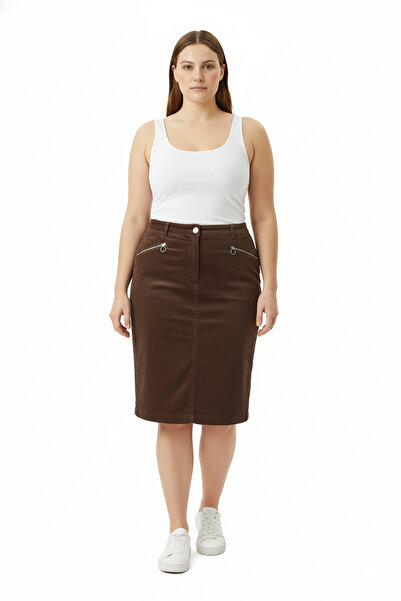 TOLGA SARAÇOĞLU Fusta de damă 25KTS20047