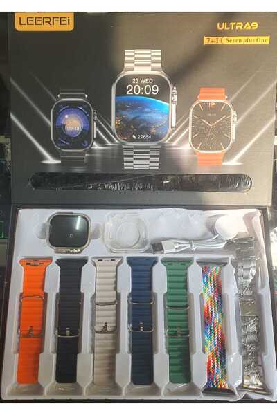 JUNGLEE 7 KORDONLU AKILLI SAAT BLUETOOTH ARAMA CEVAPLAMA BİLDİRİM ALARM MÜZİK...