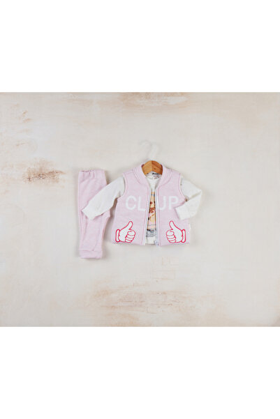 Micii Ștrumfi 3-piece set Teddy Bear Mug - Pink