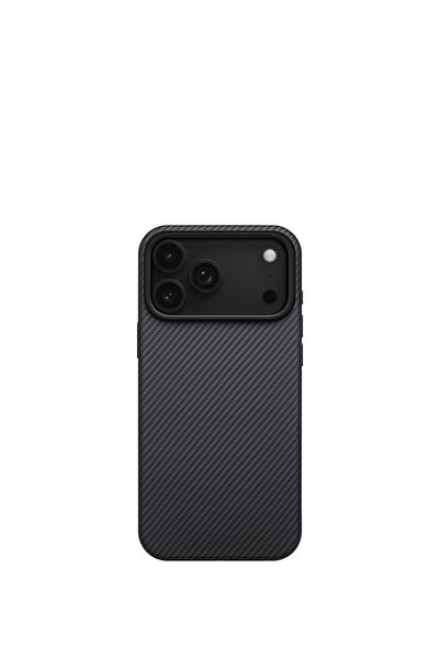 PITAKA iPhone 17 Pro Uyumlu Kılıf M-safe Şarjlı Aramid Fiber Military-Grade C...
