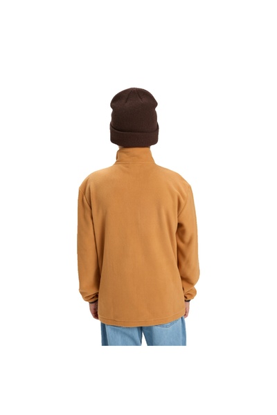 Quiksilver Ice Fields Fz Youth Boys Καφέ Μπουφάν από φλις