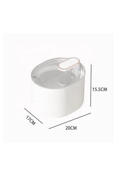 OEM Automatic Pet Water Fountain Dispenser with Activated Carbon Filter, Quiet, 3 L