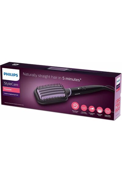 Philips StyleCare Essential Heated Straightening Brush BHH880/03