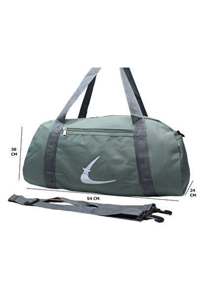 ms mixxstore Water Resistant Gray Color Sports Gym Travel and Fitness Bag