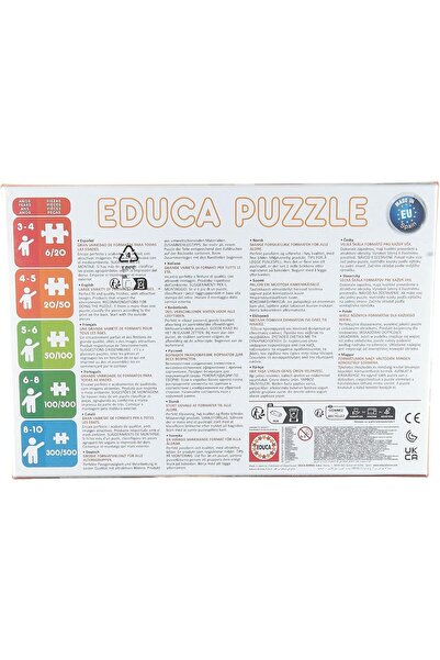 EDUCA Rescue Patrol Progressive Puzzles for Kids – 6, 9, 12, 16 Pieces (17144)