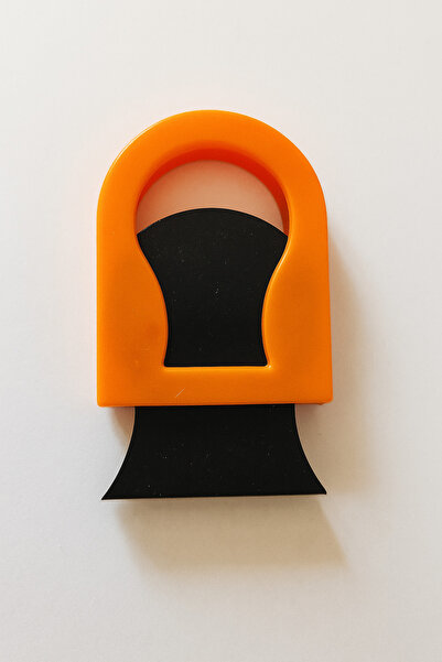 cityvision Orange Hair Chalk Application Apparatus 4 cm – Holder with Clip for Practical and Clean Use