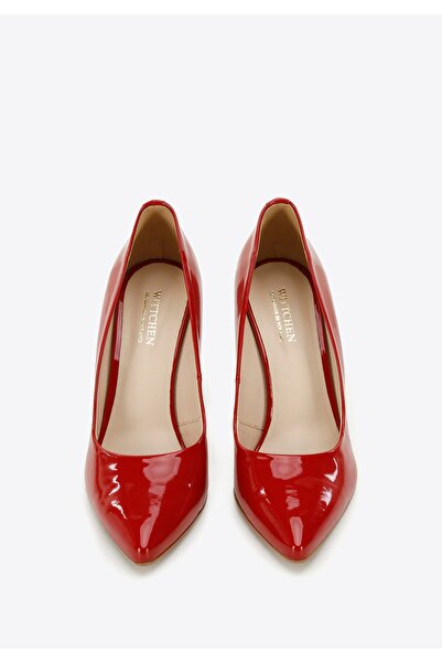 Wittchen Women's Patent Leather High Heels Classic Red Patent Leather
