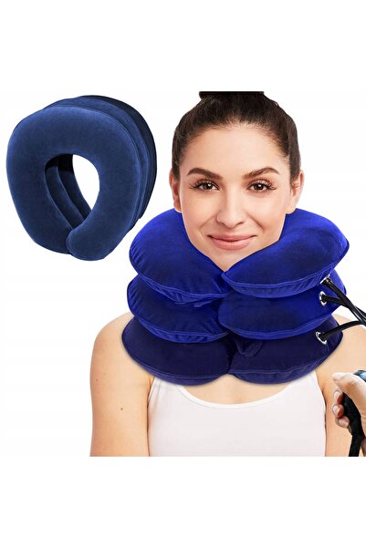 zola Perna ortopedica a gatului, 3 niveluri, relaxare pentru spate si coloana, 26x20x23 cm, albastru