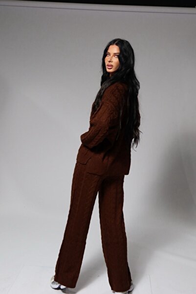 Pretty Women's knitted tracksuit