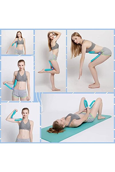 zola Thigh toning device, 25 cm, turquoise