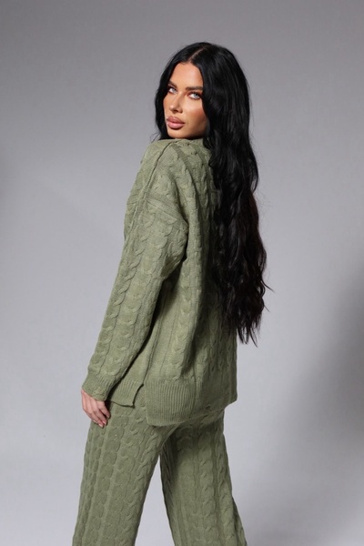 Pretty Women's knitted tracksuit