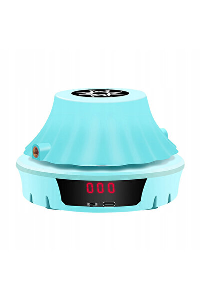 zola Automatic skipping rope, remote control, led display, 10 speed settings, 13 x9 cm, blue