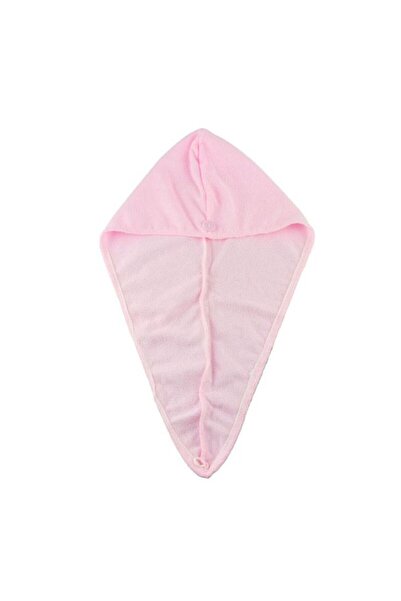 zola Turban towel, microfibre, easy to use, pleasant to the touch, 55x22 cm, pink