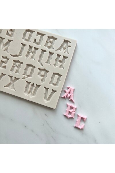 Dharst Silicone mold - Alphabet 000109