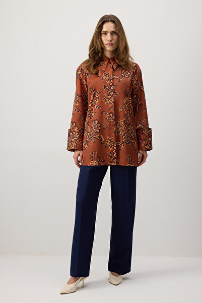 Touché Privé PATTERNED SATIN SHIRT