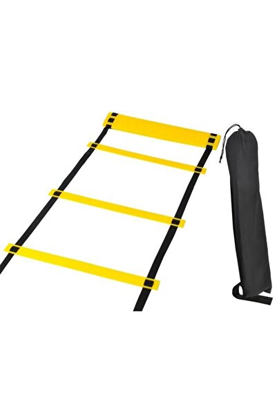 zola Training ladder, adjustable, black-yellow