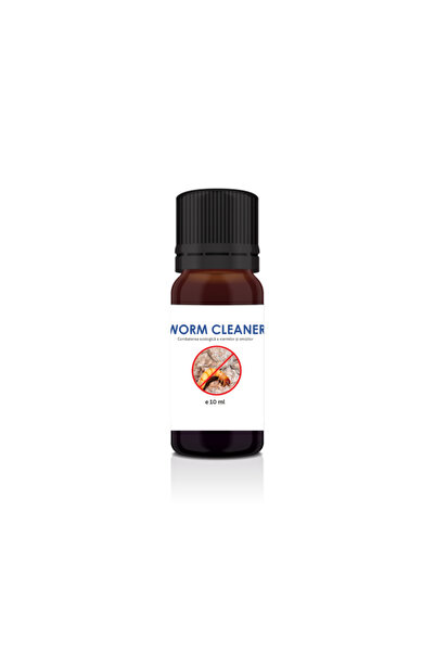 CHRD Agent biodinamic de dăunare împotriva viermilor și a nematozilor, Worm Cleaner, 10 ml