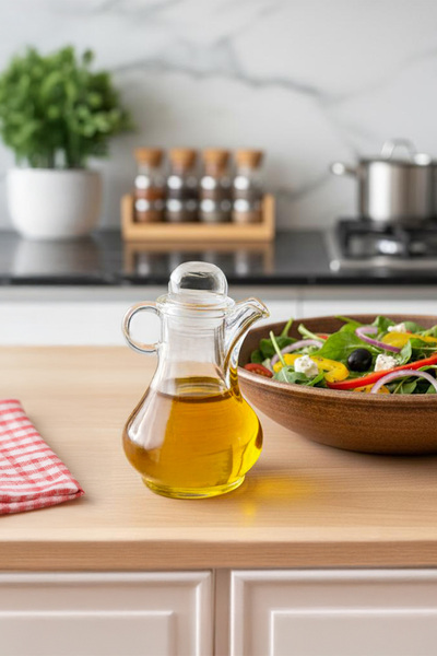 Porsima وعاء زيت أكريليك بغطاء PBT-570 سعة 80 مل