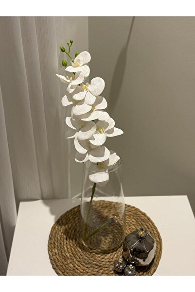 BY EDA İLHAN ÇİÇEKÇİLİK YAPAY Lüks Islak Dokulu 1. Kalite Orkide- (Gerçek Gör...