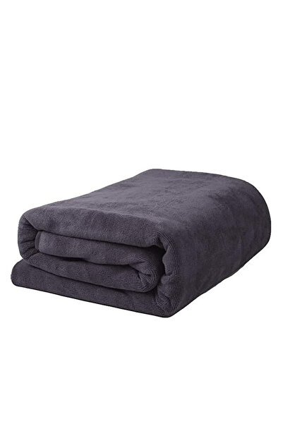 zola Microfibre towel, super absorbent, universal, quick drying, grey, 50 x 100 cm