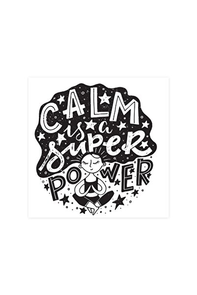 4Decor Pânză Tablou 4Decor, Super putere, 50x50cm, DE0133