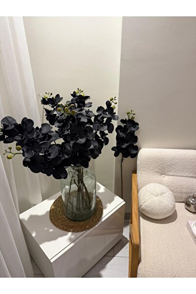 BY EDA İLHAN ÇİÇEKÇİLİK YAPAY Lüks Islak Dokulu 1. Kalite Orkide- (Gerçek Görünümlü)