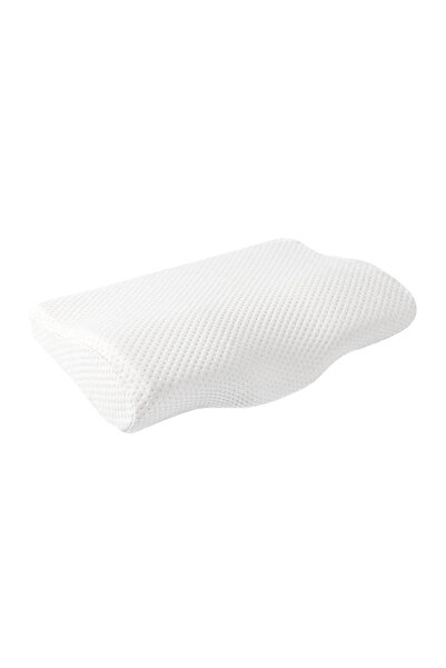 zola Orthopedic memory cushion, thermoplastic foam, removable cover, 49x29 cm, white