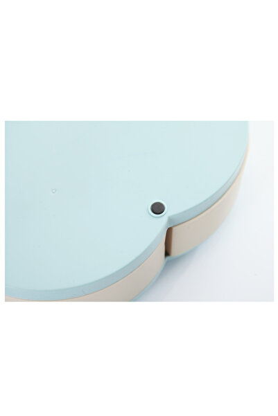 zola Rotating candy rack, 5 storage sections, non-slip feet, 22x5 cm, blue colour