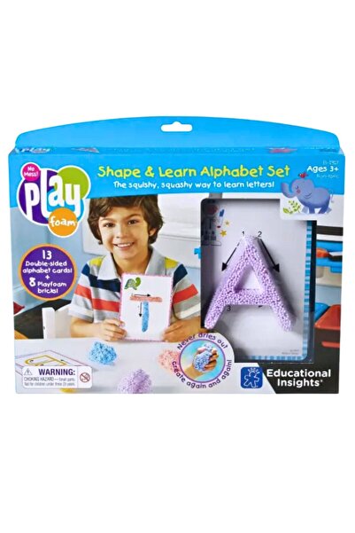 Educational Insights مجموعة لعب أشكال الرغوة وتعلم الحروف الأبجدية