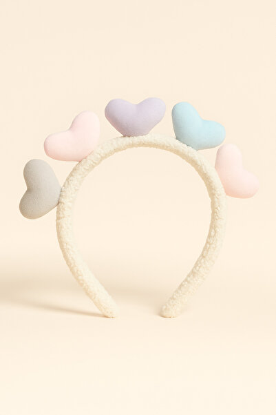 Katia&Bony White crown with small heart accessory for children