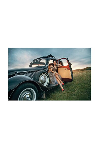 4Decor Pânză Tablou 4Decor, Oldtimer elegant, 60x90cm, DE0161