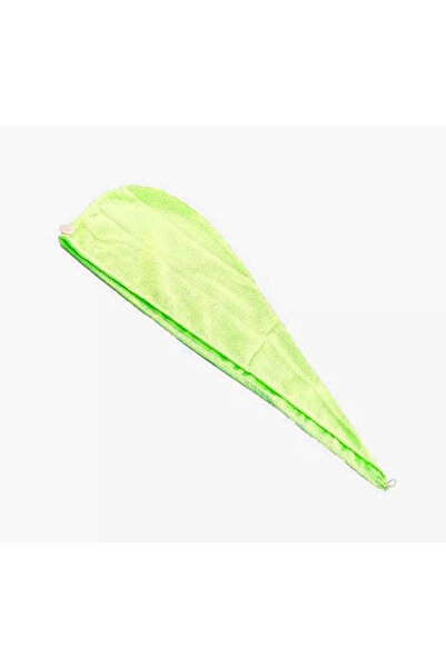 zola Turban towel, quick drying, microfibre, 55x22 cm, neon green