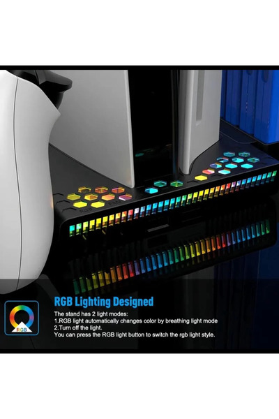 1way Custom cooling charging stand for PlayStation 5