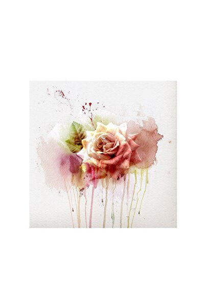 4Decor Panza Tablou 4Decor, Trandafiri pictati, 50x50cm, DE0377
