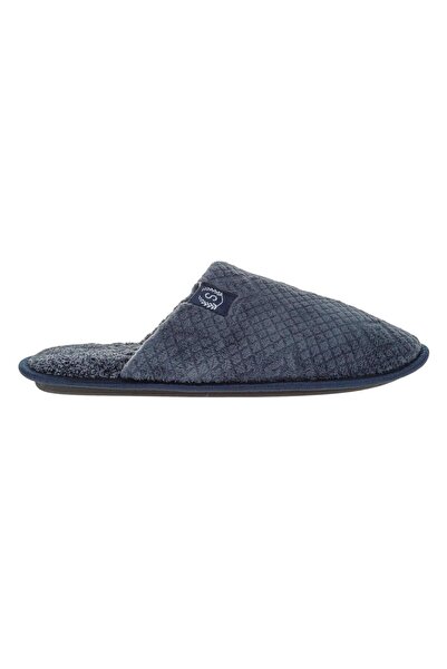 Vervo.ro pentru minți curioase Blue Waffle Home Slippers with 'S' Textile Patch for Men