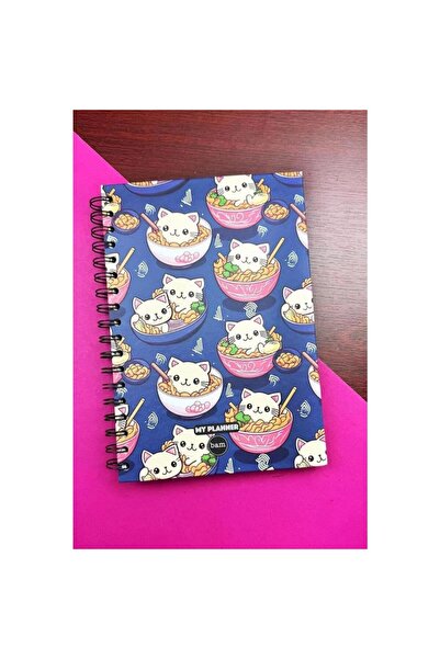 Bam 1598 Talking Agenda with Cat Noodle Design