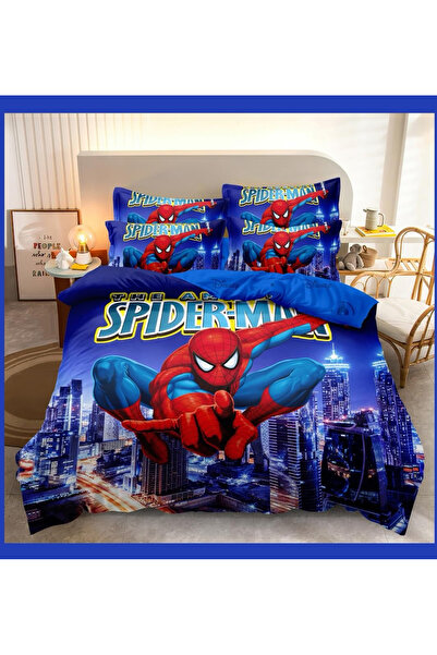 FIONNA.RO Fine Cotton Underwear for Children - Spiderman Over the City