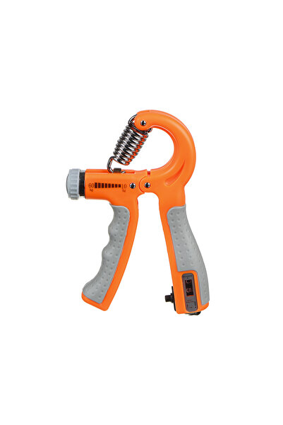 zola Flexor antebrat reglabil, otel, functie de numarare, maner ergonomic, 10-60 kg, 16 cm, portocaliu