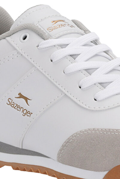 Slazenger Protect I Men's White / Gold Casual Sneakers