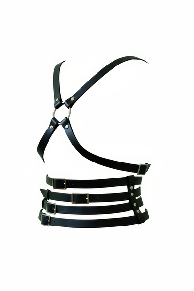 Angels Passion Curea neagră pentru femei, stil corset, talie înaltă accesorii...