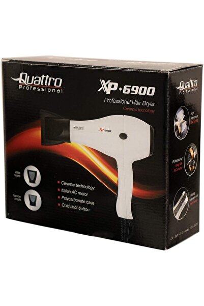 QUATTRO Professional Hair Dryer XP 6900, Orange #520890