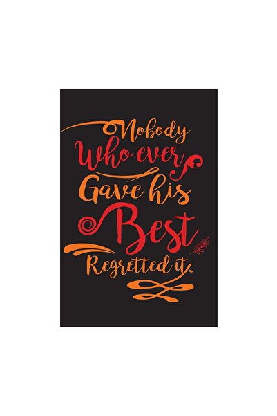 4Decor Tablou pânză 4Decor, Fii cea mai bună versiune a ta, 60x90cm, DE0054