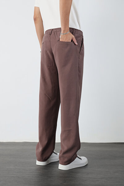 Mesfeno Baggy Modal Fabric Men's Trousers