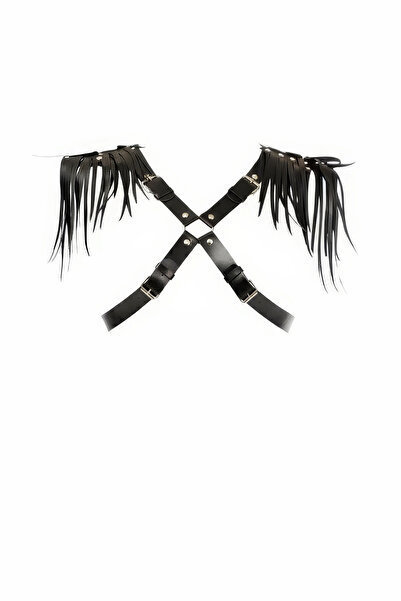 Angels Passion Curea neagră pentru femei, curea pentru corp, curea pentru umă...