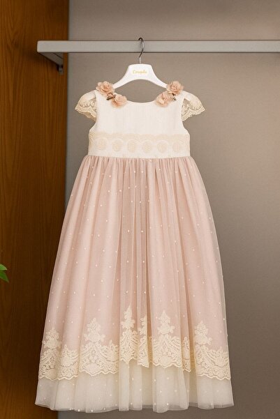 menninas فستان زواج دانتيل موديل طويل communion dress